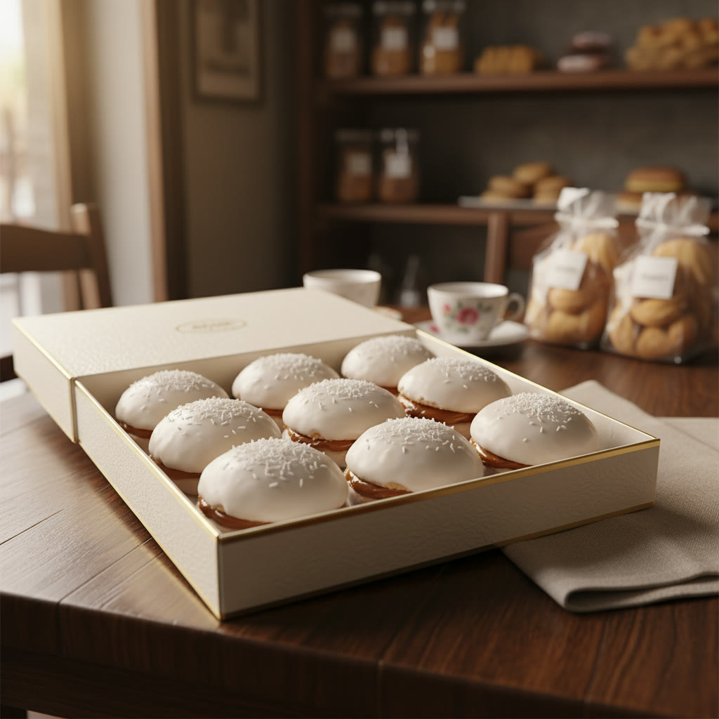 Caja de alfajores